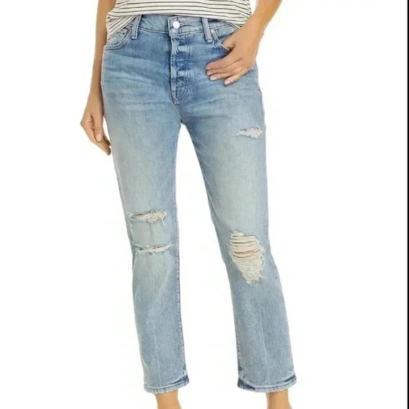 Mother Superior The Scrapper Ankle in Wicked Wild Calling Distressed Crop - Picture 2 of 12